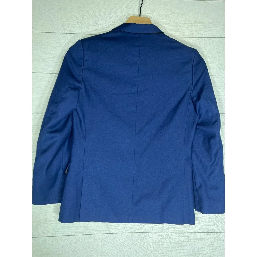 Calvin Klein Boys Infinite Stretch Blazer 12 Regular Suit Jacket Sportscoat Wool